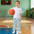thumbnail image 6 of joogoo Baseball Cute Leaf Boys' Sweatpants Jogger Pants 7-8Y, 6 of 8