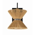 thumbnail image 3 of 58561-FBWAL Craftmade Lighting Serena - 1 Light Wall Sconce-12.13 Inches Tall and 9 Inches Wide-Flat Black/Walnut Finish, 3 of 11