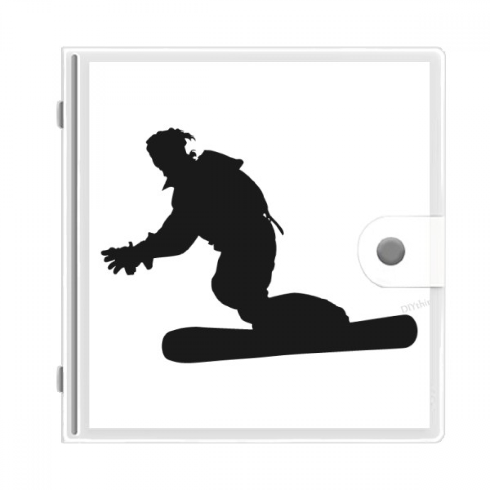 Sports Skiing Ski Board Player Photo Album Wallet Wedding Family 4x6