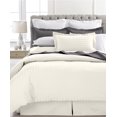 thumbnail image 3 of Ultra Soft 1800 Series 3 PC Striped Duvet Set (Full/Queen, Ivory), 3 of 3