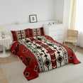 thumbnail image 3 of Southwestern Quilt Bedding Western Aztec Comforter Set Bohemian Bedding Comforter Sets American Southwest Tribal Bed Set Adults Men Women Boho Room Decor, 3 of 7