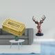 thumbnail image 2 of Elegante Caja De Pañuelos Con Adorno De Cabeza De Ciervo Para Baño Y Decoración Del Hogar, Estatua De Resina, Soporte Para Pañuelos Faciales, Mesita De Noche, Escritorio, 2 of 7