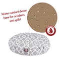 thumbnail image 5 of Majestic Pet Athens Round Dog Bed Treated Polyester Removable Cover Gray Large 42 x 42 x 5, 5 of 6