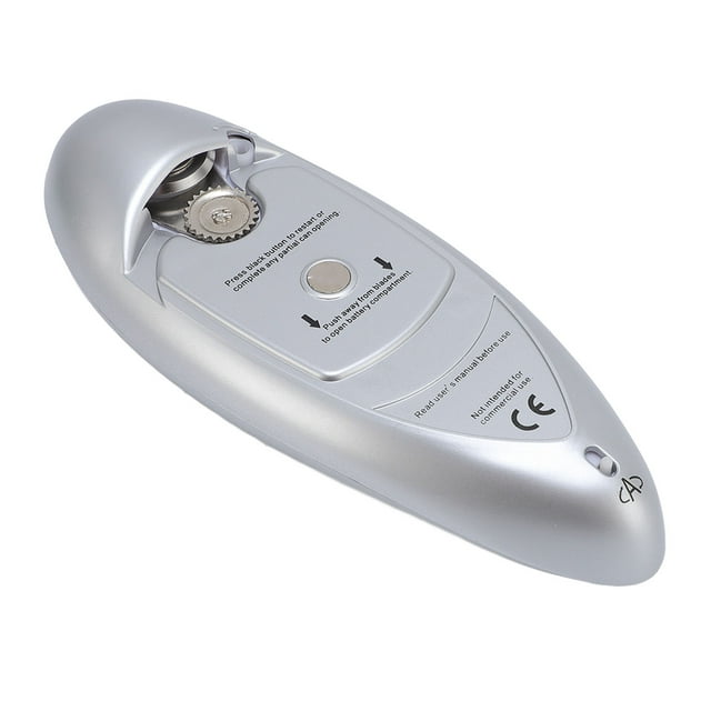 Electric Can Opener, Stainless Steel Simplify Meal Prep Automatic Can Opener One Touch for Household