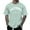 Mint Green, variant on Lycaql Tshirts Shirts for Men Male Summer Casual Letter Print T Shirt Blouse Short Sleeve Round Neck Tops T Shirt(White,XL)