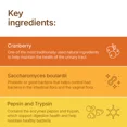 thumbnail image 5 of Santo Remedio Urinary Tract, Dietary Supplement, Helps Reduce Urinary Tract Infections, Unique Formula with Cranberries, Probiotics, and Enzymes, Clinically Proven Ingredients, Non-GMO, 30 Servings, 5 of 9