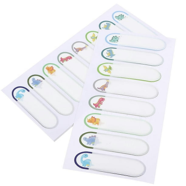 Dinosaur Stickers Bottle Sticker Creative Encouragement Decals 10 Sheets
