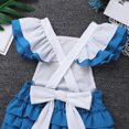 thumbnail image 4 of DPOIS Infant Baby Girls' Romper First Birthday Bodysuit Princess Tutu Ruffles Dresses Party Halloween Costumes, 4 of 7