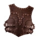 thumbnail image 3 of Hombres Medieval Knight Chest Armitido de caballero ajustable Disfraz de caballero para Knight Cosplay Marrón, 3 of 8