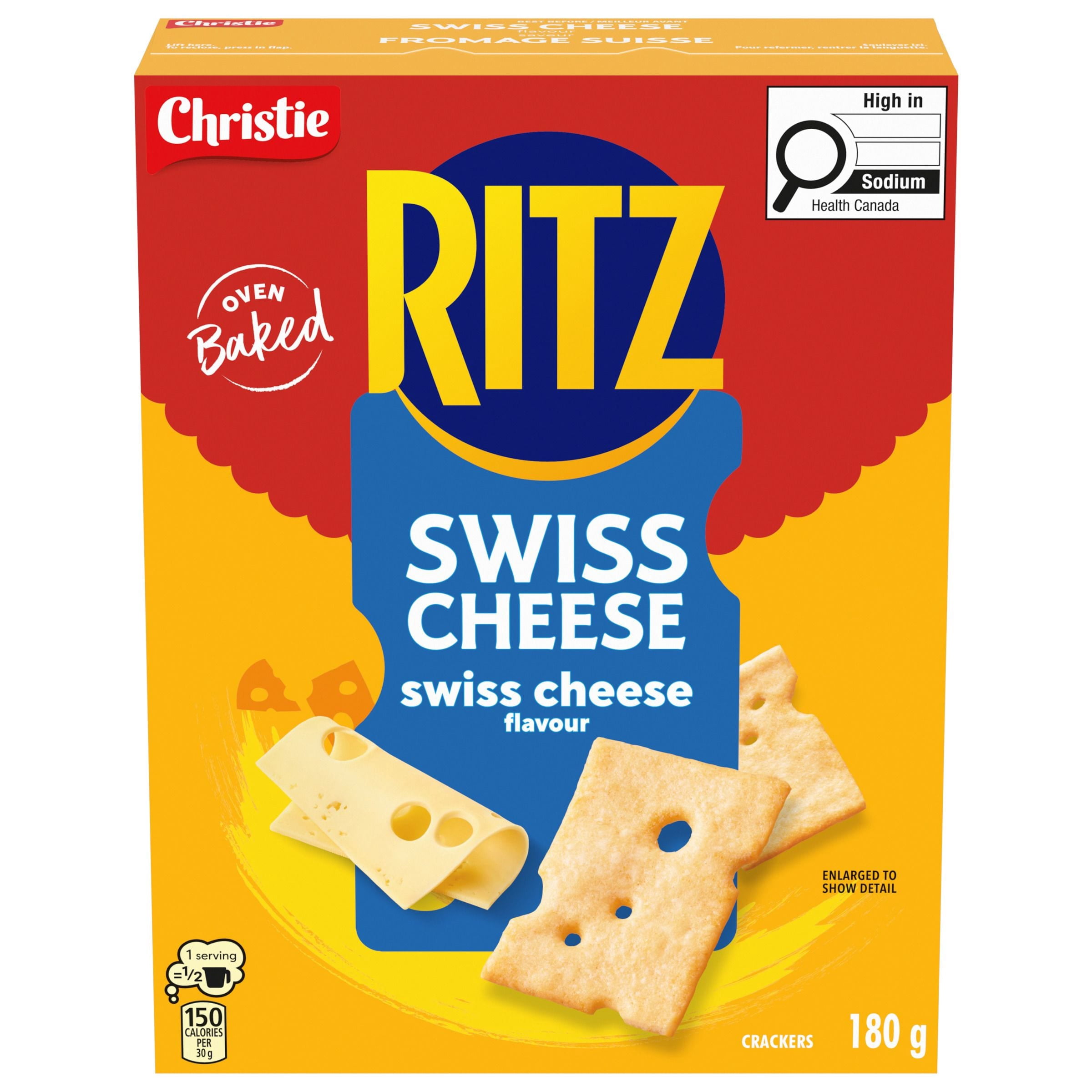 RITZ Swiss Cheese Crackers
