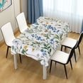 thumbnail image 3 of Yayeee Tablecloths for Rectangular Tables 54 x 54 inch Party Table Cover, Blue Floral, 3 of 6