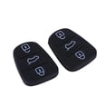 thumbnail image 1 of MasteelfCA 2pcs Practical Car Key Shell 3 Buttons Folding Remote Auto Key Fob Case for Hyundai I10 I20 I30 (Black), 1 of 4