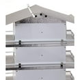 thumbnail image 5 of Birds Choice PMC12 Purple Martin Bird House Coates Round Entrance Holes, 3 Floor 12 Room - Unassembled, 5 of 8