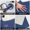 thumbnail image 3 of Logiee Vintage Blue Polka-dot Print Welcome Mats for Entryway,Door Mat for Front Door,Entry Mat,Doormat for Garden, Garage, Patio, Home, Porch Decor, 3 of 7