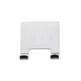 thumbnail image 3 of J&V TEXTILES All-Purpose Stainless Steel Shower Squeegee for Glass Doors with Adhesive Hooks, Squeegee for Shower Glass, Bathroom Household Cleaner Tool, 10 Inch Silver, 3 of 6