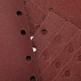 thumbnail image 5 of Pack de 40 Hojas de Lija para Lijadora Orbital 93 x 185 mm, 8 Agujeros, Papel de Lija Rectangular con Grano 60/80/120/240 en Óxido de Aluminio, Ideal para Lijar/Pulir/Madera y Pintura, 5 of 5