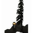 thumbnail image 3 of Meyda Tiffany 27293 Lone Moose - 16 Inch 2 Light Table Lamp   Black Finish with Amber Mica Glass, 3 of 7