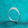 thumbnail image 3 of 0.5 Carat Moissanite Rings for Women D Color VVS1 925 Sterling Silver Marquise Cut Moissanite Promise Rings Simulated Diamond Wedding Rings Lab Created Diamond Engagement Rings ﻿, 3 of 6