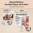 thumbnail image 4 of Honest® Clean Conscious Baby Diapers Size 4 (22-37 lbs), Hypoallergenic and Fragrance Free, 84 Count, 4 of 13