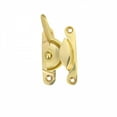 thumbnail image 2 of Renovators Supply Brass Window Sash Lock 2.5 in Lacquered Finish Heavy Duty Window Locks w/Screws Pack of 10, 2 of 7