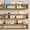 Brown, variant on Floating Shelves for Wall - Nursery Bookshelf, Versatile Wall-Mounted Kids Book Shelf for Room Decor, Ideal for Books, Toys, Spice Rack