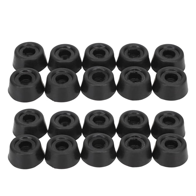 20PCS Billard en Caoutchouc Durable Queue de Billard Couverture de Protection de Queue de Fond Snooker Stick Protector Accessoires