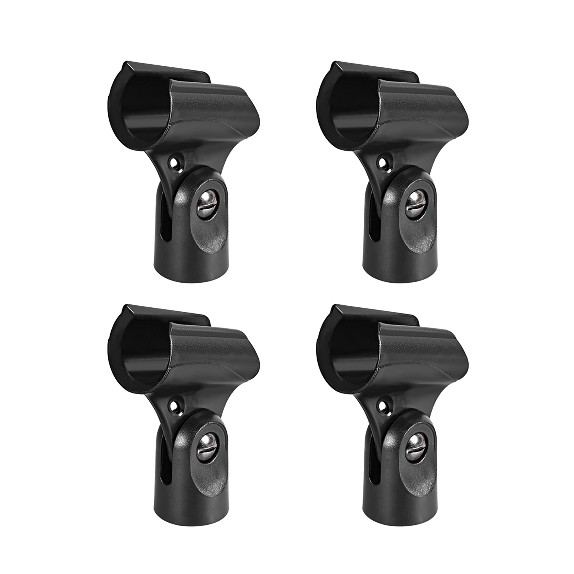 4Pcs Universal Microphone Mic Clip Holder for 2023mm Mic Stand