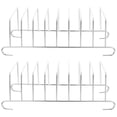 thumbnail image 3 of 2 piezas Air Fryer Rack Stand Soporte de acero inoxidable Tosto de tostador Suministros para hornear, 3 of 6
