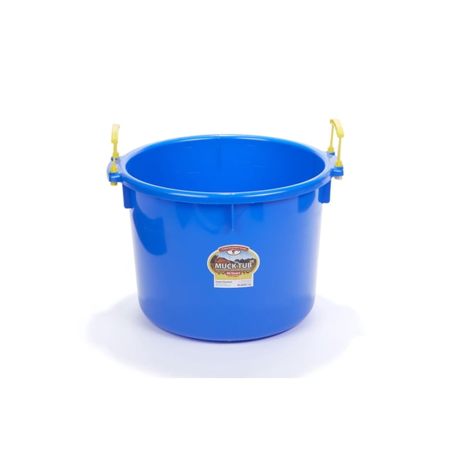 Cubeta Little Giant Muck Tub Duradera 46L Azul 46x36 cm