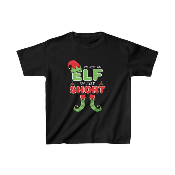 I'm Not An Elf I'm Just Short Family Matching Christmas T-Shirt