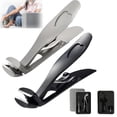 thumbnail image 1 of Cortaúñas ergonómico XINYU Cumuul Clipmaster Pro plata negro, 1 of 7