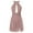 Dusty Pink, variant on HULIJA Women's Figure Ice Roller Skating Dress Sleeveless Shiny Rhinestones Lyrical Ballet Dance Burgundy S