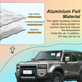 thumbnail image 6 of Windshield Sunshade for Land Cruiser Prado J250 2024-2025 Windshield Sun shade Sun Visor UV Blocker Privacy Protector Custom Sunscreen Heatshield Keep Your Vehicle Cool Lightweight & Portable, 6 of 12