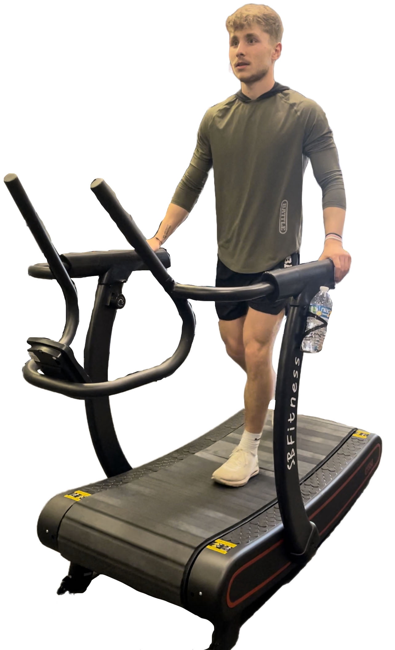 SB Fitness CT550 Self Generated Curved Treadmill