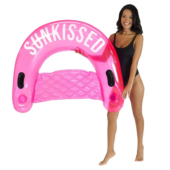 PoolCandy Sweetshop Collection Sun Chair- Bubble Gum - Sunkissed