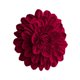 thumbnail image 3 of Funda de almohada con diseño de flores en 3D, funda de terciopelo para cojín navideño, diseño floral Redonda roja, 3 of 9