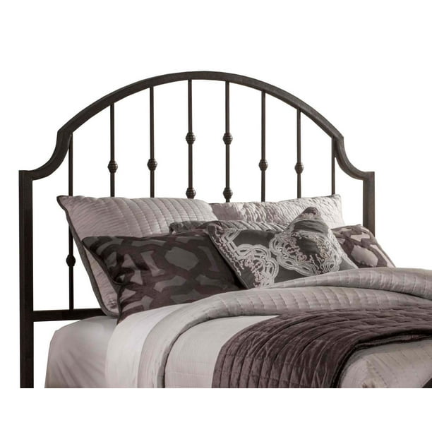 Hillsdale Furniture Westgate King Metal Headboard with Frame, Rustic Black
