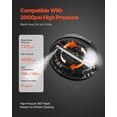 thumbnail image 3 of VEVOR 15" Pressure Washer Surface Cleaner 4000 Max PSI Plastic 2 Extended Wands, 3 of 9