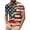 Blue, variant on 4th of July Golf Shirts for Men Mesh Quick Dry Athletic Short Sleeve Polos Shirts Novelty American Flag Eagle Graphic Collared T-Shirts Hot Pink 3XL