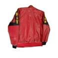 thumbnail image 7 of Bo Darville Bandit Red Genuine Leather Jacket, 7 of 7