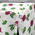 thumbnail image 4 of Vegetable Dog Crate Cover, Repetitive Organic Beets and Broccoli Polka Dots, Easy to Use Pet Kennel Cover Small Dogs Puppies Kittens, 7 Sizes, Fern Green Raspberry, by Ambesonne, 4 of 6