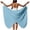Light Blue, variant on FRSASU Womens Butterfly Solid Color Shawl Swimsuit Cover up Beachwear Spaghetti Strap Wrap Dress Lightweight Sarong Coverups White