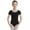 Black, variant on DPOIS Kids Girls Strechy Short Sleeve Ballet Dance Gymnastics Leotard Pink 6