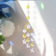 thumbnail image 2 of Wdftyju Campanas de viento de cristal adornos Metal hexágono estrella Luna al aire libre jardín ventana artesanía Wdftyju  6kw6wn6ua3hp2zc0D01, 2 of 7