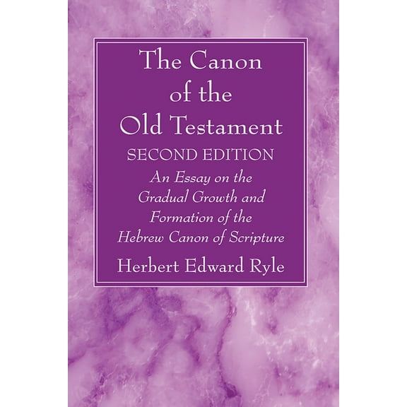 The Canon of the Old Testament (Hardcover)