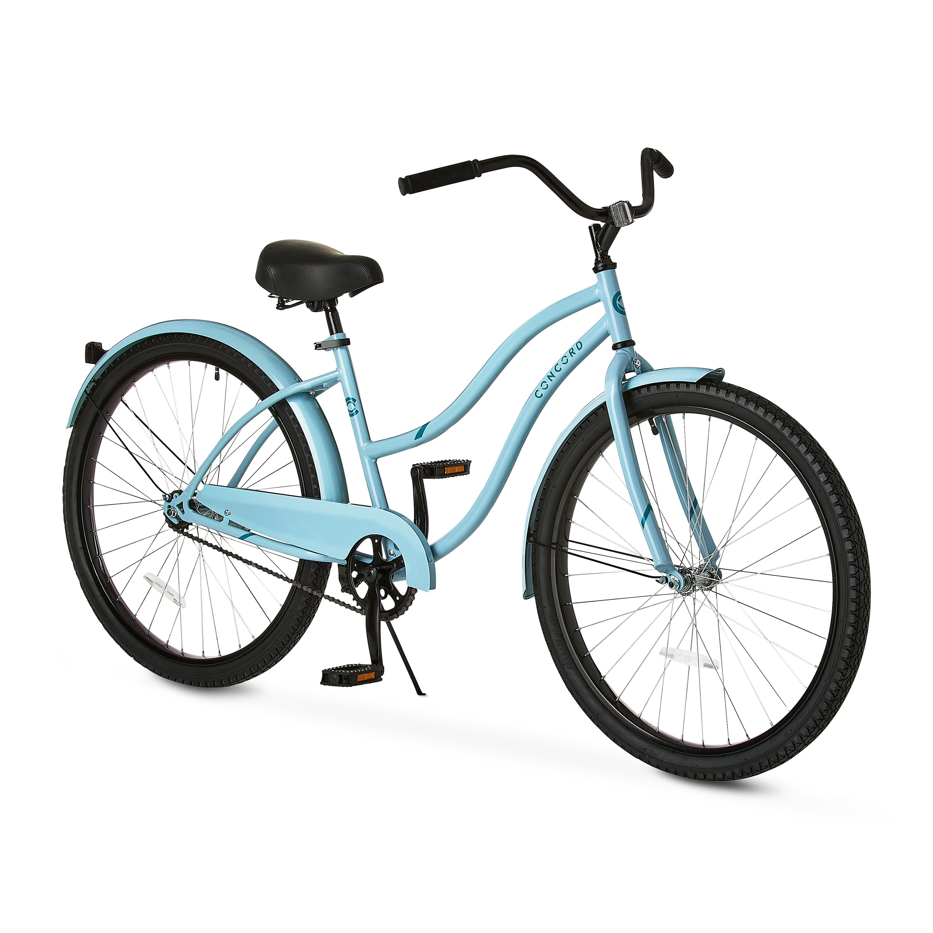 Concord 26" Pacifica Cruiser Bicycle, Fits Riders 5'2" - 5'10"+, Adult, Unisex, Light Blue
