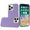 Dark Purple, variant on For iPhone 16 Pro Max 6.9 inch Classy Slick Chromed Around Hybrid Case Cover - Hot Pink