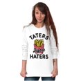thumbnail image 5 of Taters Before Haters French Fries Long Sleeve TShirt Men Women Brisco Brands L, 5 of 6