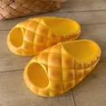 thumbnail image 2 of Bread slippers women Cartoon cute Kawaii Flip Flops summer sandals Non Slip Home House shoes Men Male Ladies Female new 2024, 2 of 6