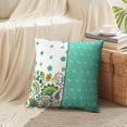 thumbnail image 4 of LALILO Throw Pillow Covers Two Horizontal Floral With Paisley And Cushion Cover 18" x 18", 2 Pack, 4 of 6